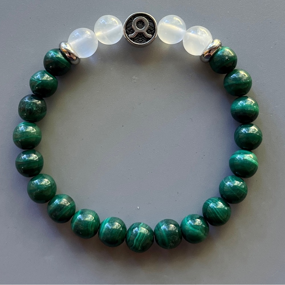 Taurus ♉️ Zodiac Energizing Spirit Strengthening Handcrafted Bead Bracelet - Picture 3 of 6